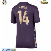 England Ezri Konsa #14 Auswärtstrikot Frauen EM 2024 Kurzarm